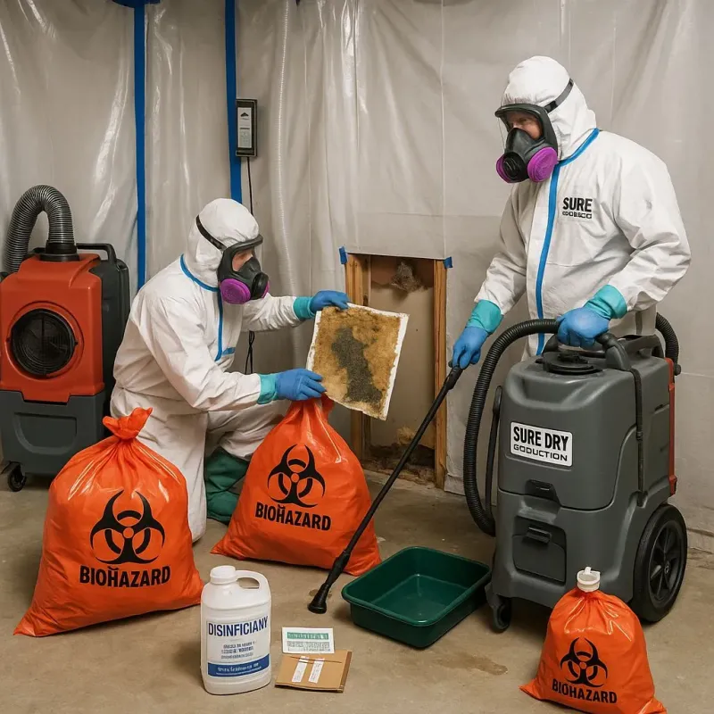 Contaminated Water Handling Protocols process in Upper Saddle River, NJ