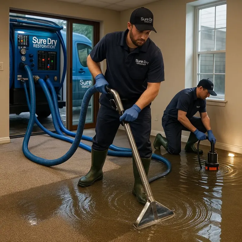 Water Extraction and Removal process in Upper Saddle River, NJ